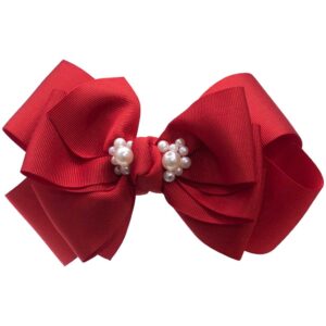 Presilha Bico de Pato Infantil Pérola