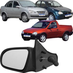 Retrovisor Esquerdo Manual Cofran Corsa, Classic, Sedan, SW e Picape