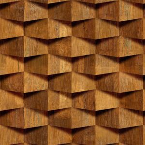 Papel de Parede Madeira 3D Rústico Vinílico