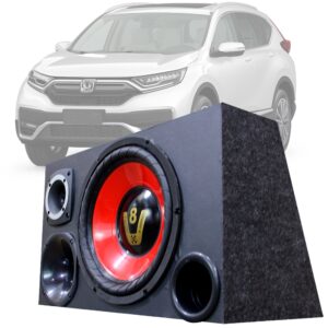 Caixa Trio Som Automotivo Trio Completa Subwoofer Honda Cr-v