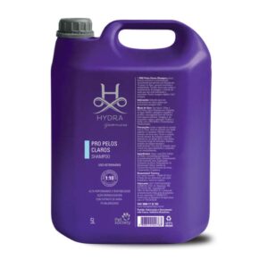 Shampoo Pet Society Hydra Pro Pelos Claros 5 Litros Groomers Profissional Branqueador