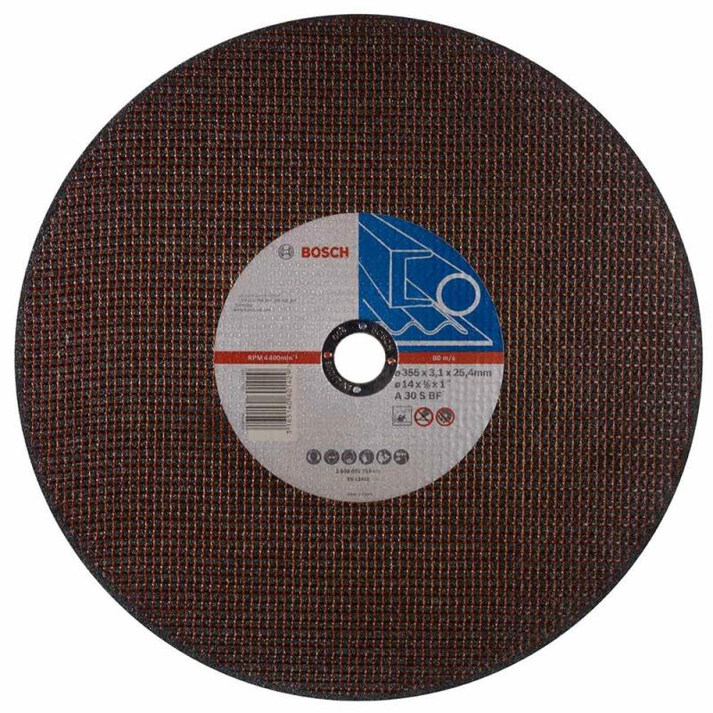 Disco de Corte 14 Polegadas Bosch - 2 Telas 1 Disco de Corte 14 POL 2 Telas Furo de 1 POL BOSCH