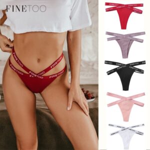 Calcinha Sexy Algodão Tiras Multicoloridas M/L/XL