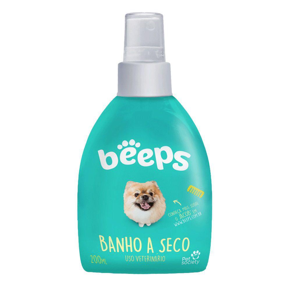 Banho a Seco C?es e Gatos Beeps 200ml 1 Banho a Seco Cães e Gatos Beeps 200ml