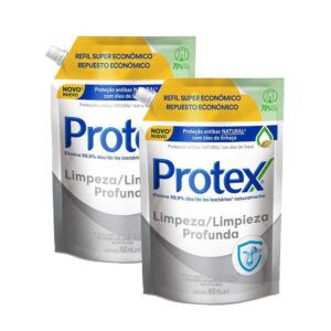 Kit 2 Sabonete Líquido Protex Limpeza Profunda 900ml