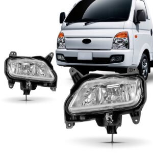 Farol Milha Hyundai HR 2014-2021 - Lente Lisa