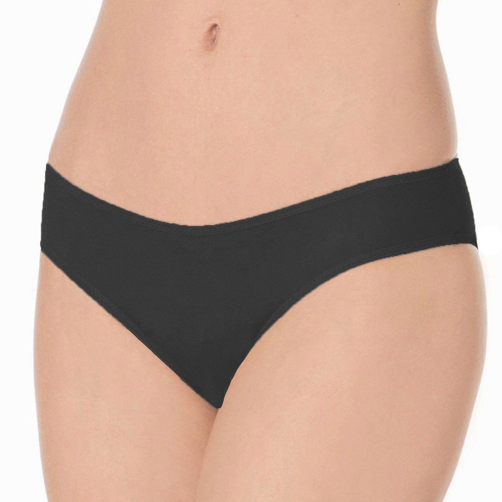 Calcinhas Tanga Algodão Femininas Preto 1 Calcinhas Tanga Algodão Femininas Preto