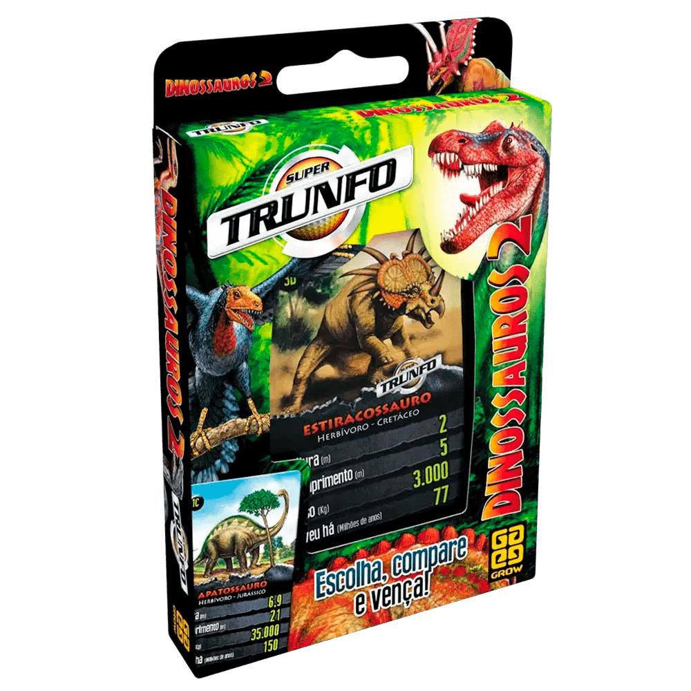 Super Trunfo Dinossauros - 32 Cartas 1 Super Trunfo Dinossauros - 32 Cartas