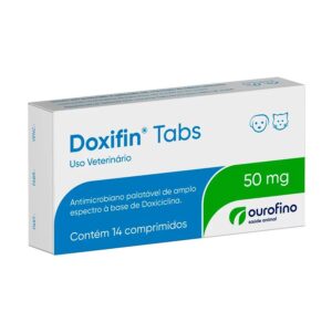 Doxifin Tabs Ourofino - Antibiótico Pet