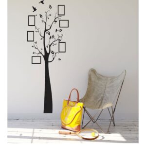 Adesivo de Parede Árvore Genealógica Vertical