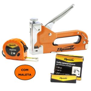 Grampeador Manual Sparta Kit Trena 2m
