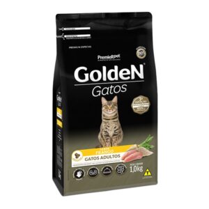 Ração Golden para Gatos Adultos Sabor Frango - 1Kg
