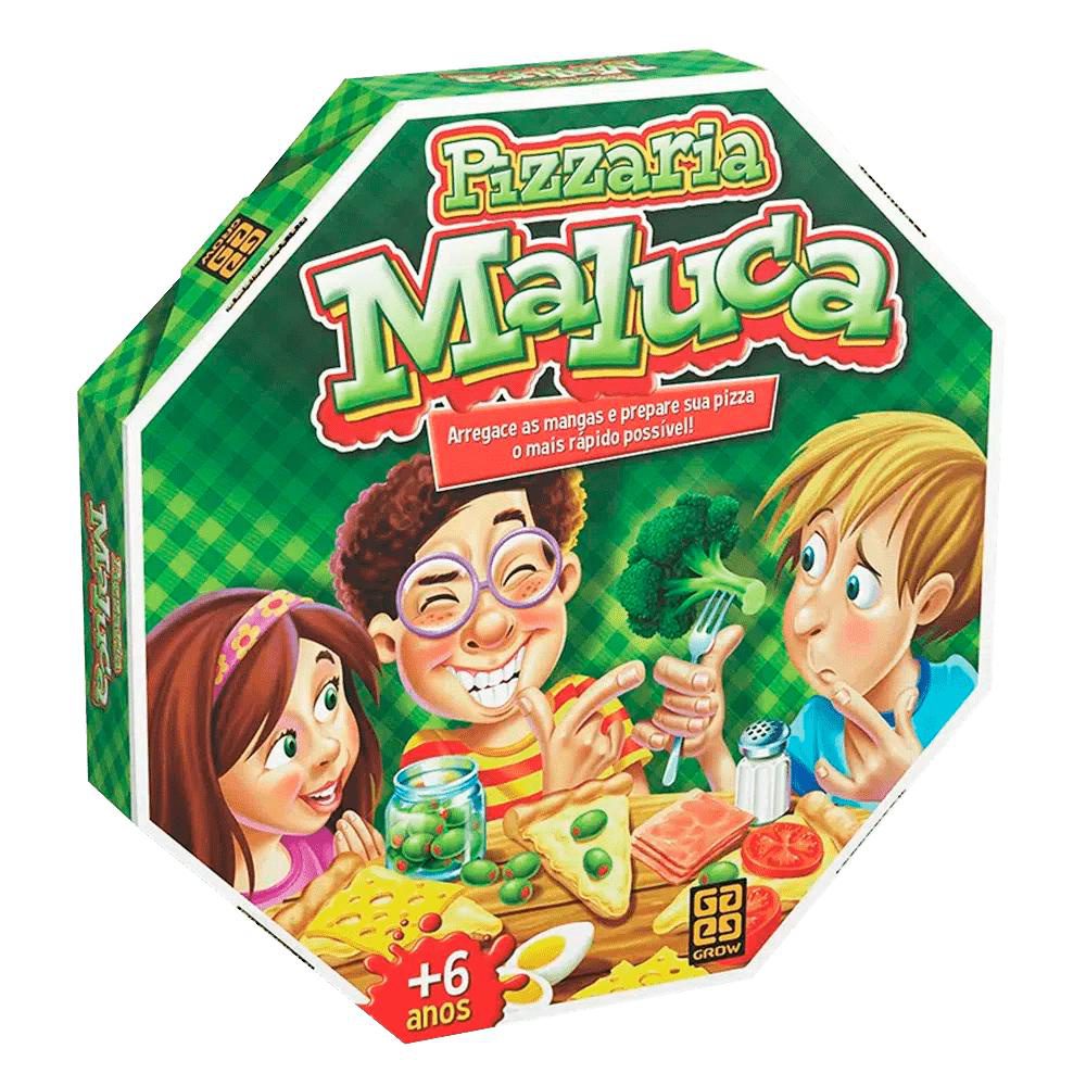 Jogo de Tabuleiro Pizzaria Maluca 1 Jogo de Tabuleiro Pizzaria Maluca