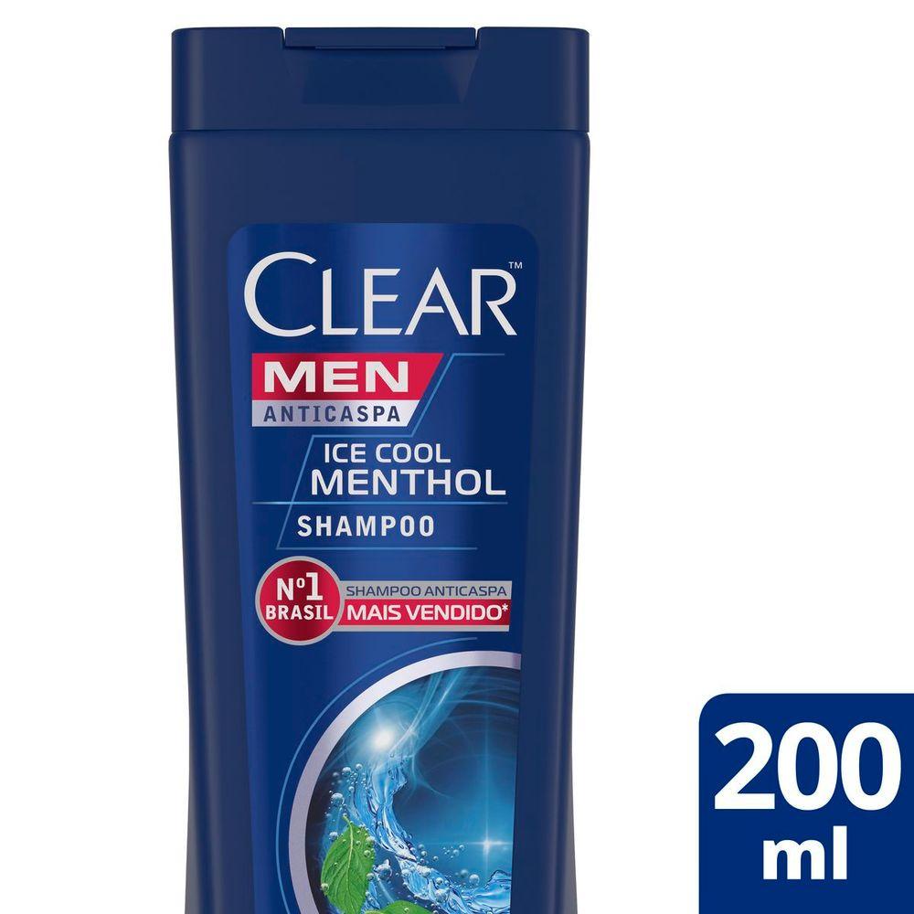 Shampoo Anticaspa Clear Men Ice Cool 1 Shampoo Anticaspa Clear Men Ice Cool