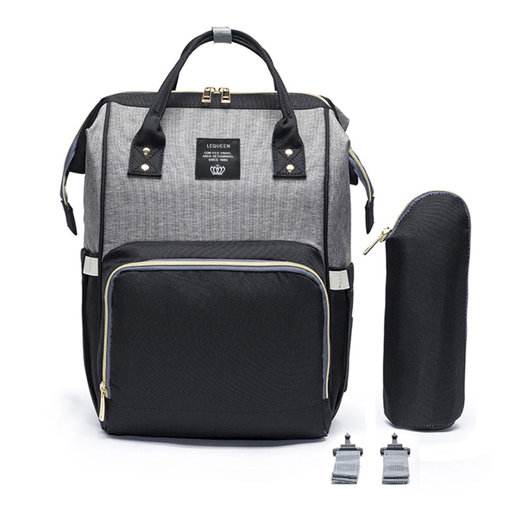 Mochila Maternidade Lequeen Oxford T?rmica 1 Mochila Maternidade Lequeen Oxford Térmica