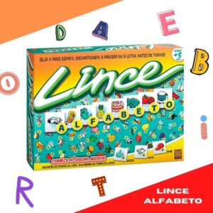 Jogo Lince Alfabeto - Jogos de Reflexos e Memória