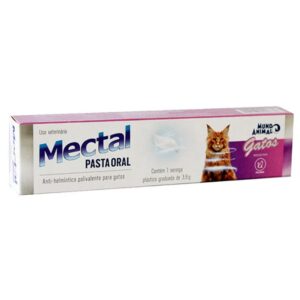 Vermífugo Mectal Pasta 3,6g para Gatos Mundo Animal