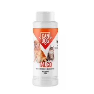 Xandog Talco Antipulgas e Antisséptico 100g para Cães Gatos Centagro