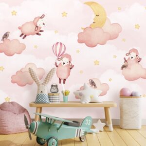 Papel de Parede Autoadesivo Ovelha