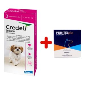 Kit Antipulgas e Vermífugo para Cães