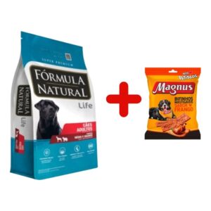 Ração Fórmula Natural Life + Magnus Bifinhos