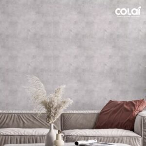 Papel de Parede Adesivo Cimento Queimado