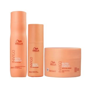 Kit Shampoo, Leave-in e Máscara Nutri Enrich - Wella