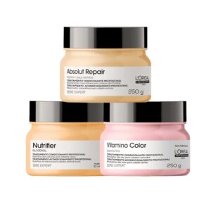 Mini Kit Cronograma Capilar para cabelo colorido 250g