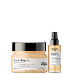 Kit Absolut Repair - Máscara 250ml e Óleo Reparador - L'Oréal