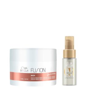 Kit Máscara Fusion 150ml e Oil Reflections 30ml - Wella Professionals