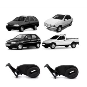 Par Suporte Radiador Palio Siena Strada Weeke 96 97 98 99 00