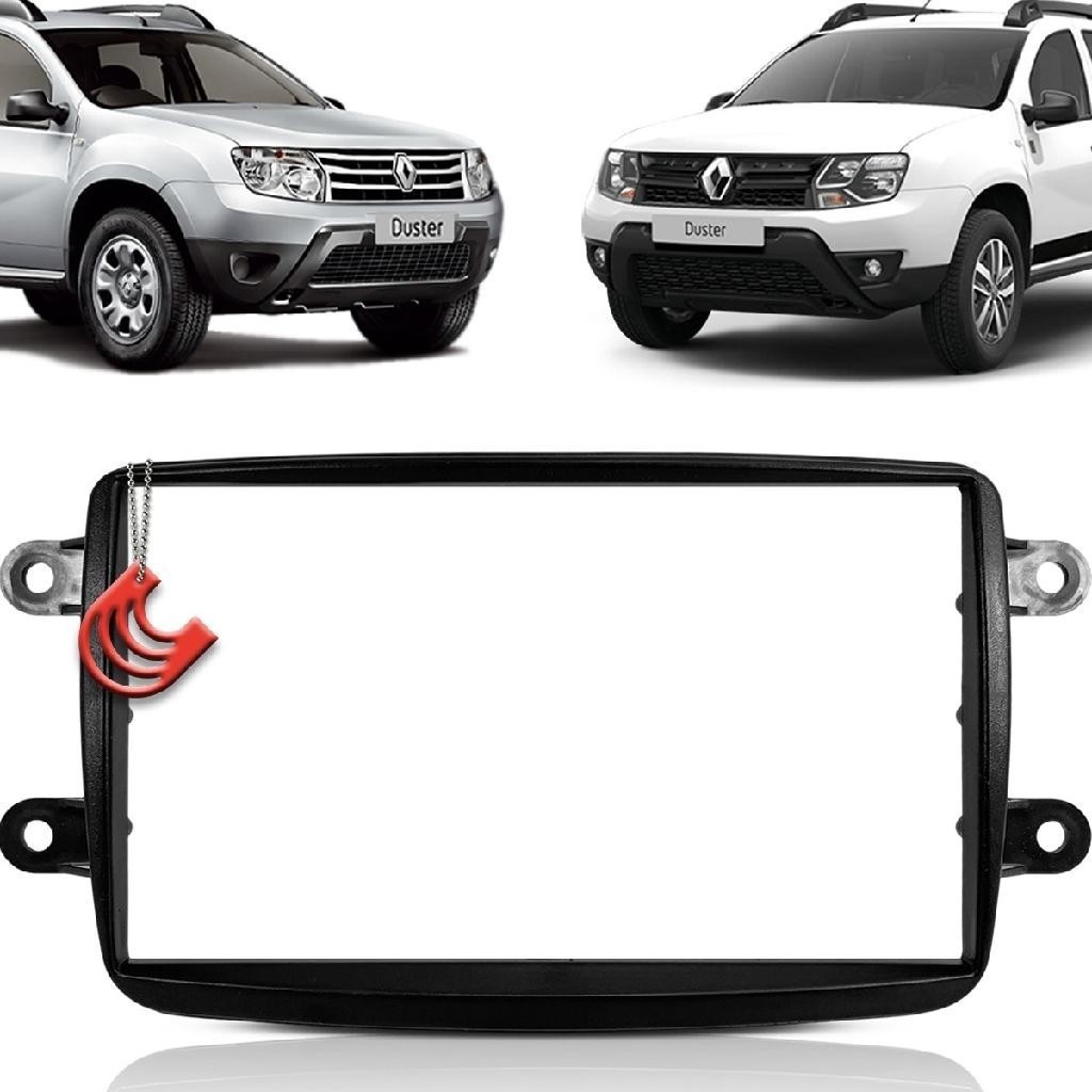 Moldura Painel 2 Din Renault Duster 1 Moldura Painel 2 Din Renault Duster