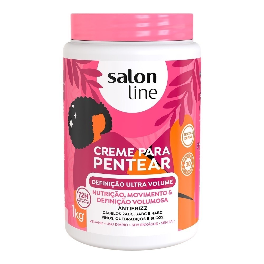 Creme Pentear Defini??o Ultra Volume 1kg 1 Creme para Pentear Definição Ultra Volume 1kg