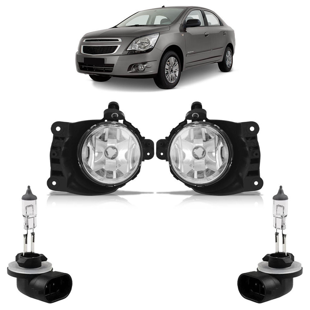 Kit Farol Milha + L?mpada H27 Cobalt 1 Kit Farol Milha + Lâmpada H27 Cobalt