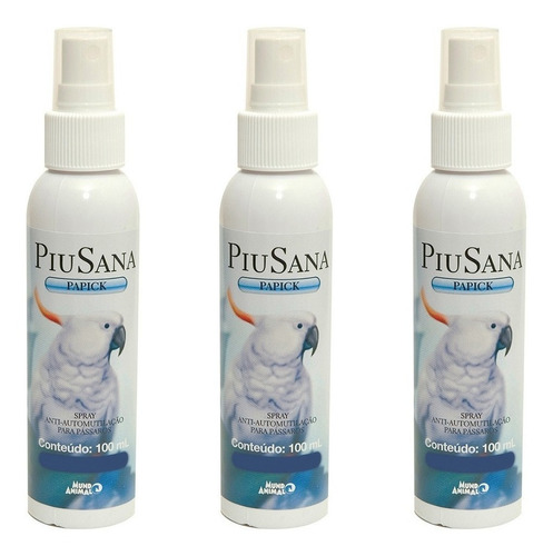 Kit Antiautomutila??o P?ssaros - PiuSana Papick 1 Kit Antiautomutilação Pássaros - PiuSana Papick