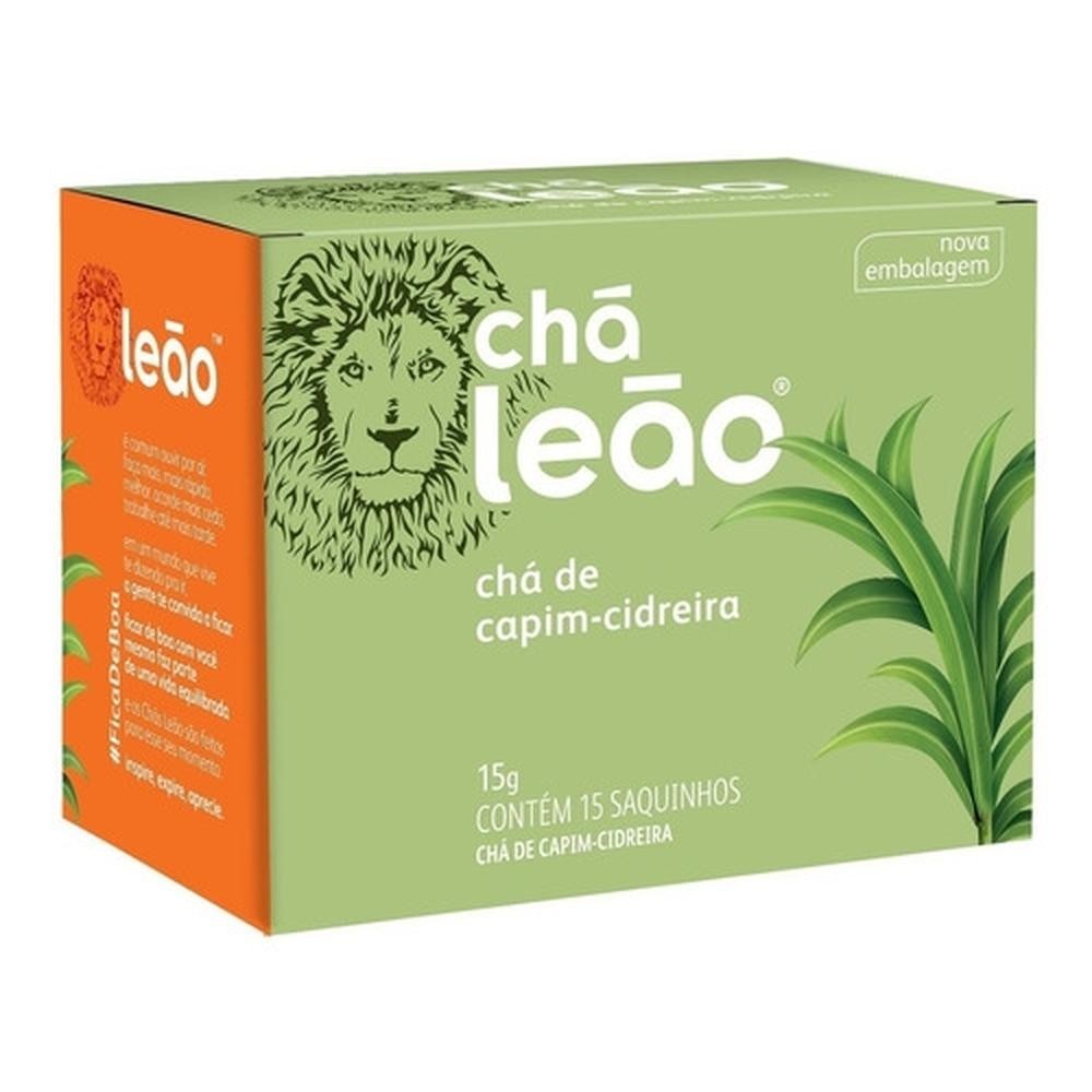 Leão Chá Cidreira 15 Sachês - Relaxamento 1 Leão Chá Cidreira 15 Sachês - Relaxamento