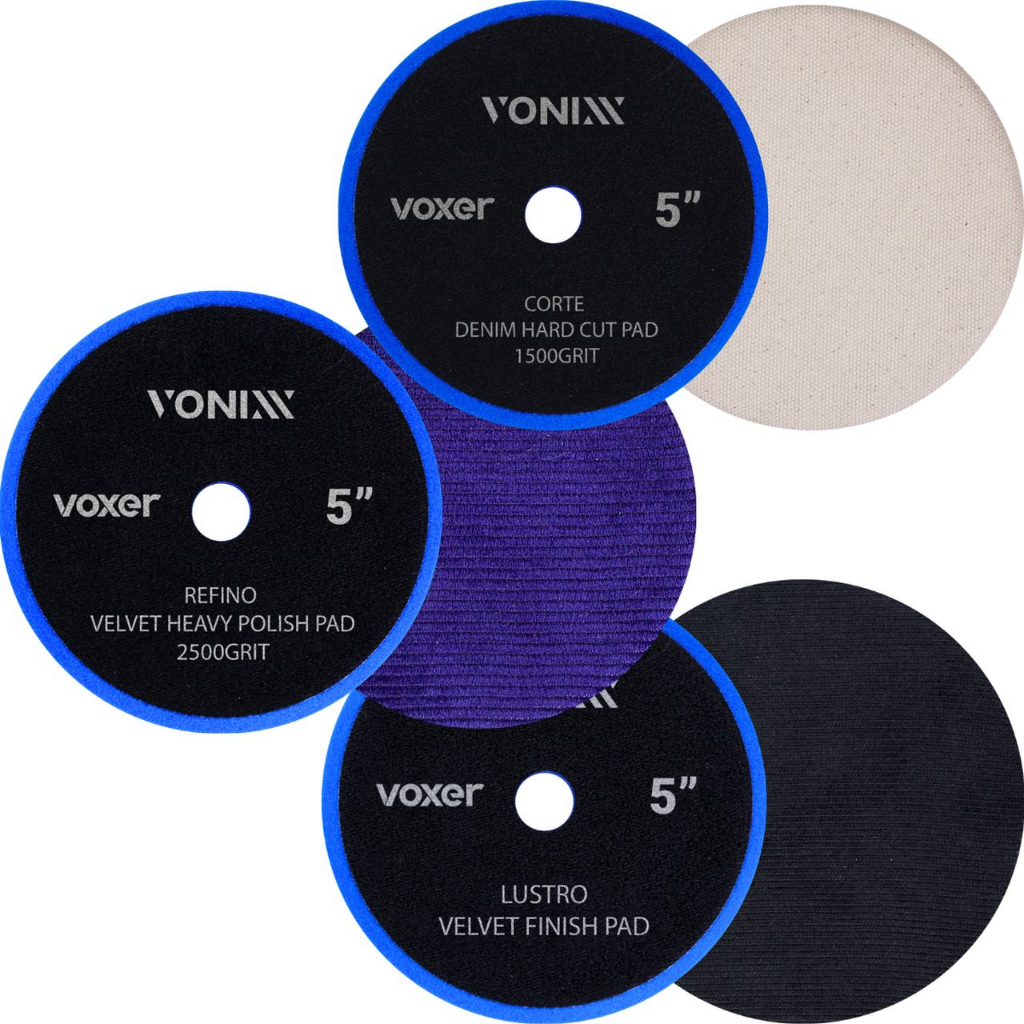 Kit Boinas Jeans Polimento Automotivo Vonixx 1 Kit Boinas Jeans Polimento Automotivo Vonixx