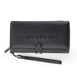 Carteira Feminina Porta Cartões PU Preta