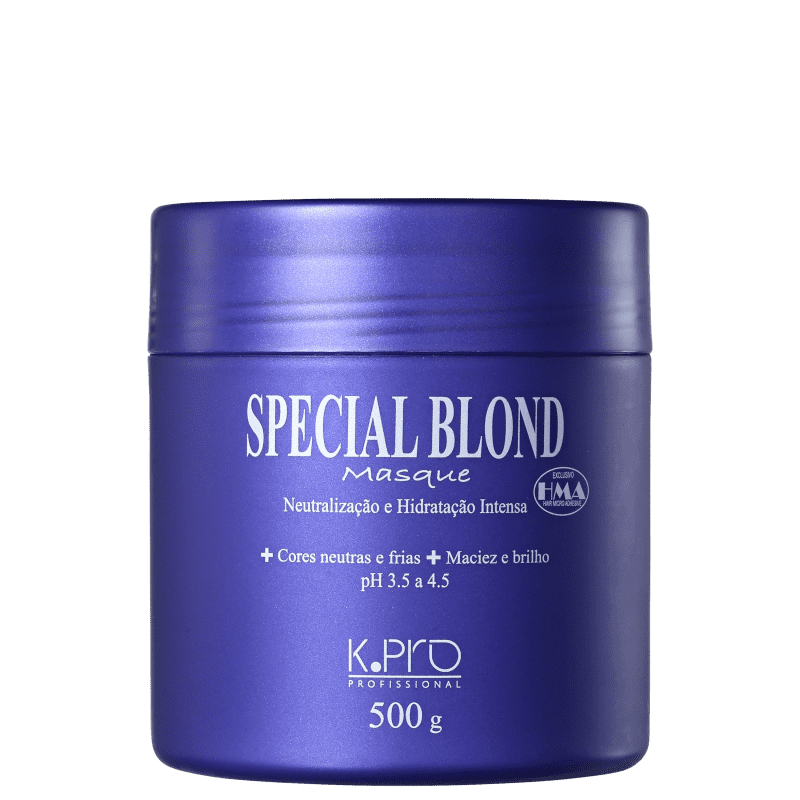 M?scara K.Pro Special Blond - Loiros 1 K.Pro Special Blond Masque Silver 500g Máscara Capilar