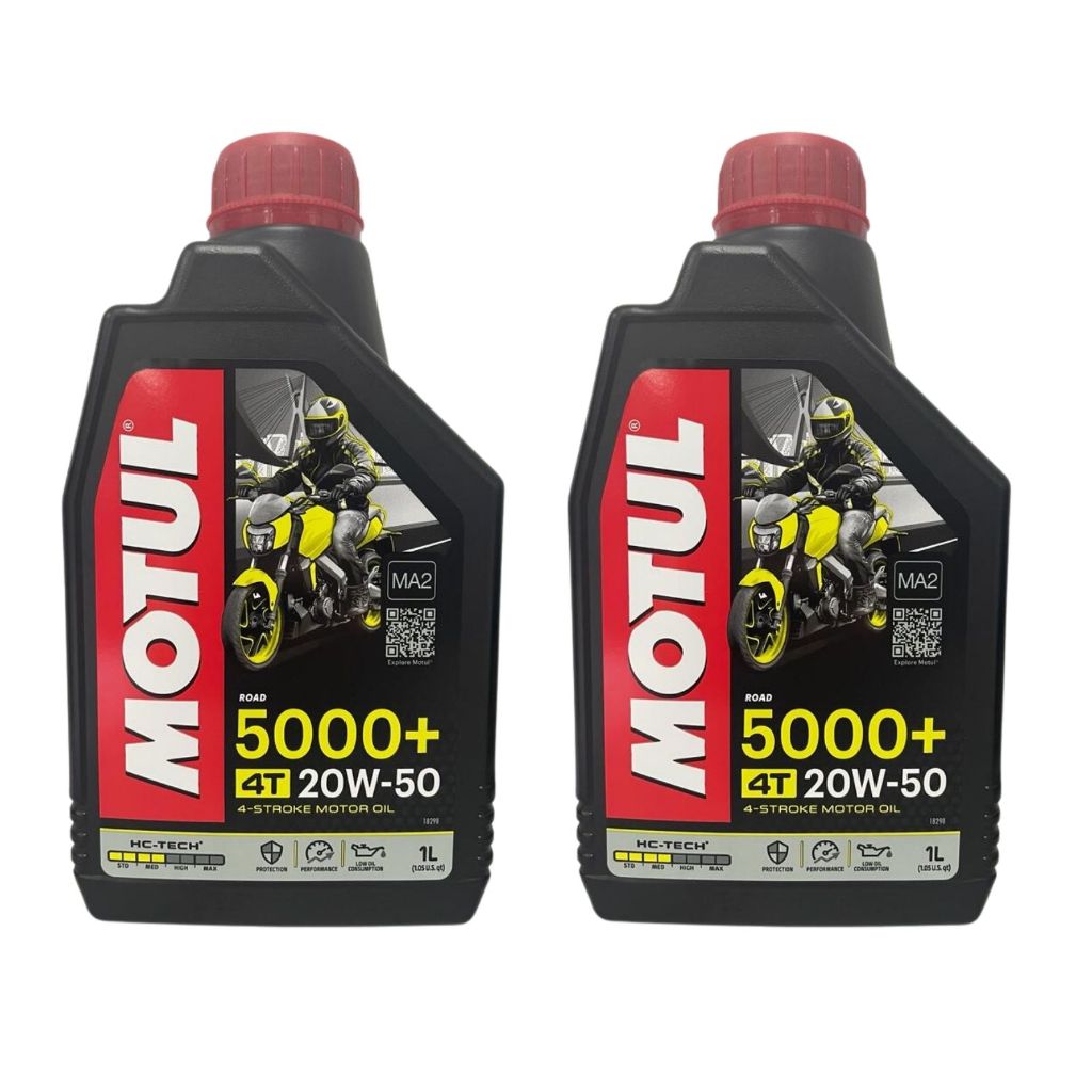 ?leo Motul 5000 4T 20W-50 2L Hc-Tech 1 2 Óleos Motul 5000 4t 20w50 Hc-tech Semissintético 2 Litros
