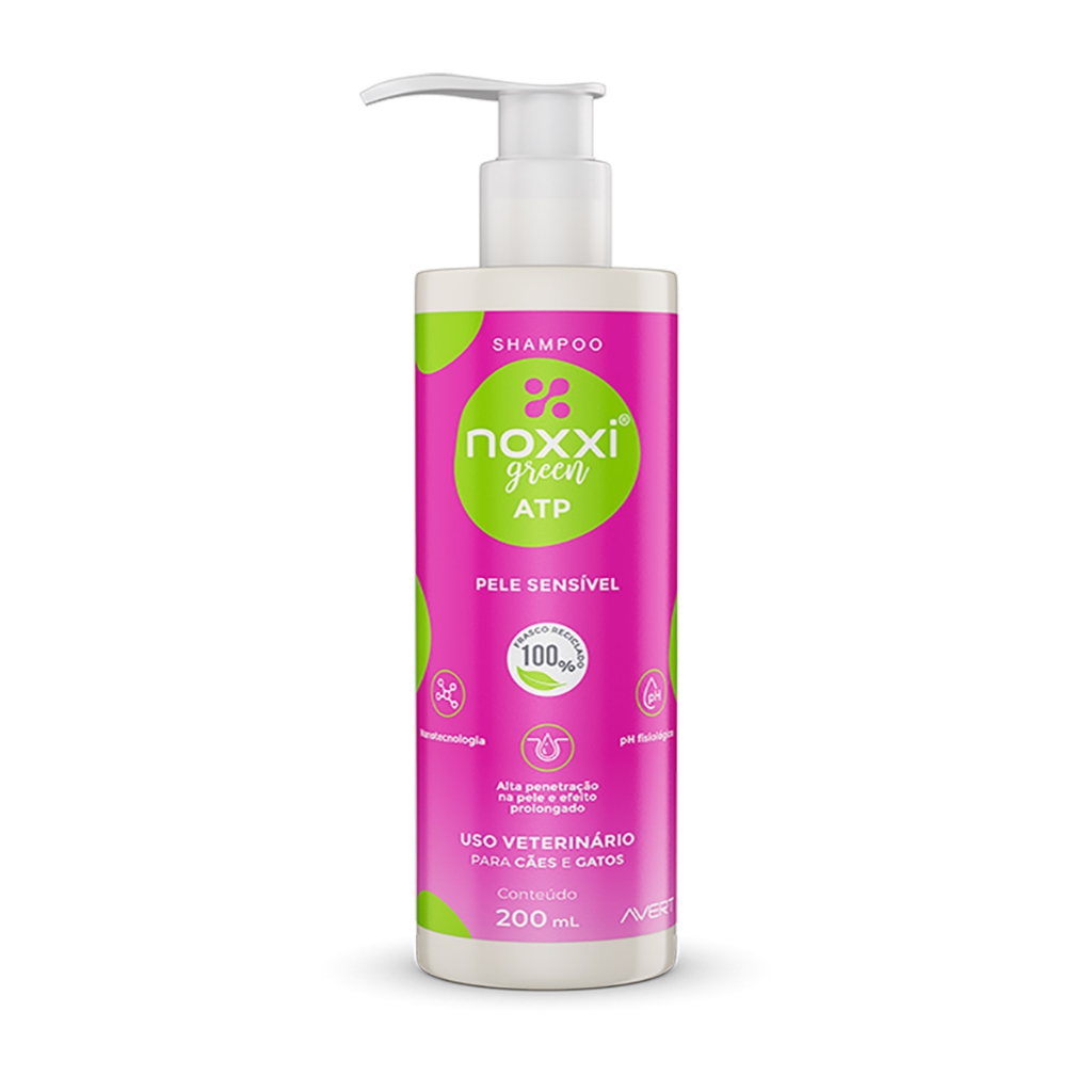 Shampoo Noxxi ATP C?es e Gatos 200ml 1 Shampoo Noxxi Atp Avert Cães E Gatos - 200 Ml