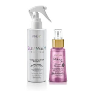 Kit Amend Blindagem Essencial - Fluido + Óleo Moringa