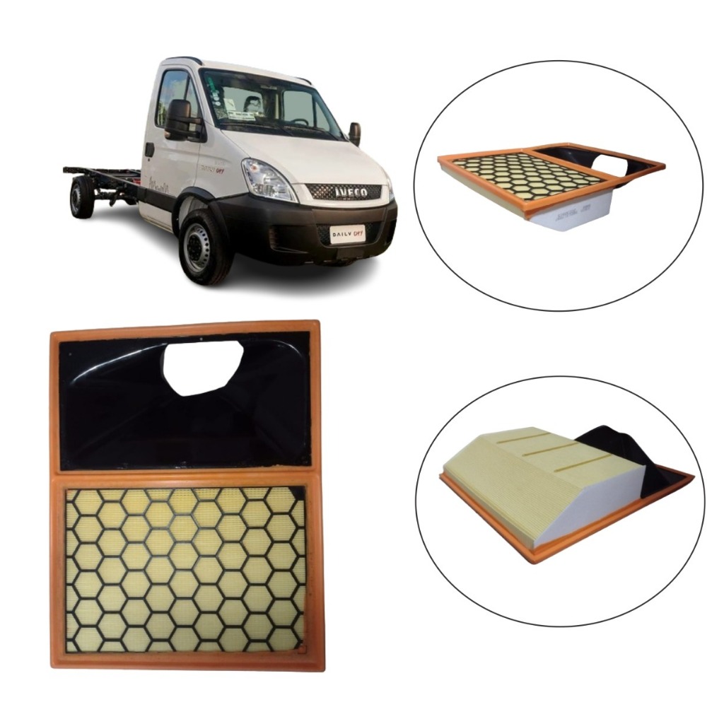 Filtro Ar Iveco Daily 2.3 16v - Naveco 74460 1 Filtro Ar Iveco Daily 2.3 16v - Naveco 74460