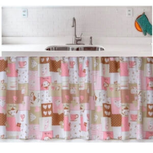 Cortina de Pia Oxford Estampada 1,40m