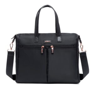 Bolsa Executiva Notebook Primicia Preto/Rosa