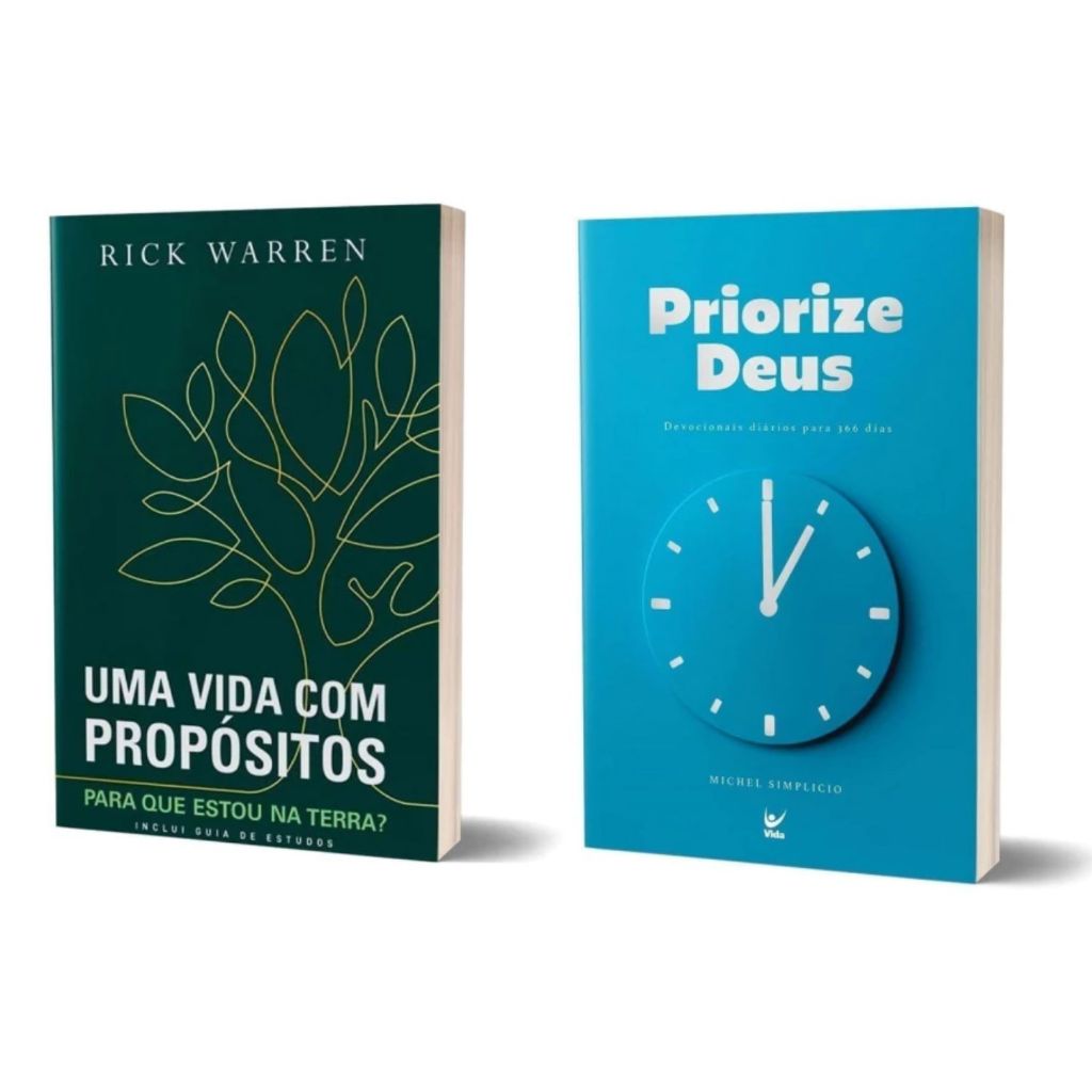 Kit Devocionais + Livro Prop?sitos - Kippah Store 1 Kit Devocionais + Livro Propósitos - Kippah Store