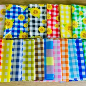 Toalha de Mesa Xadrez 78x78cm Junina