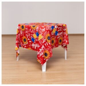 Toalha de Mesa Junina 150x150cm Sublimada