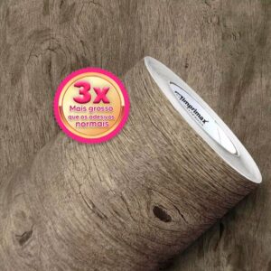 Adesivo Vinílico Amadeirado Texturizado 4m x 60cm