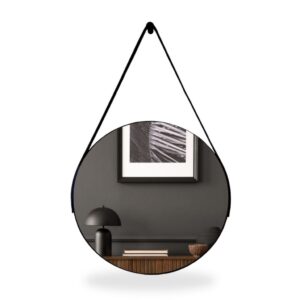 Espelho Redondo Adnet 50cm Alça Decorativa